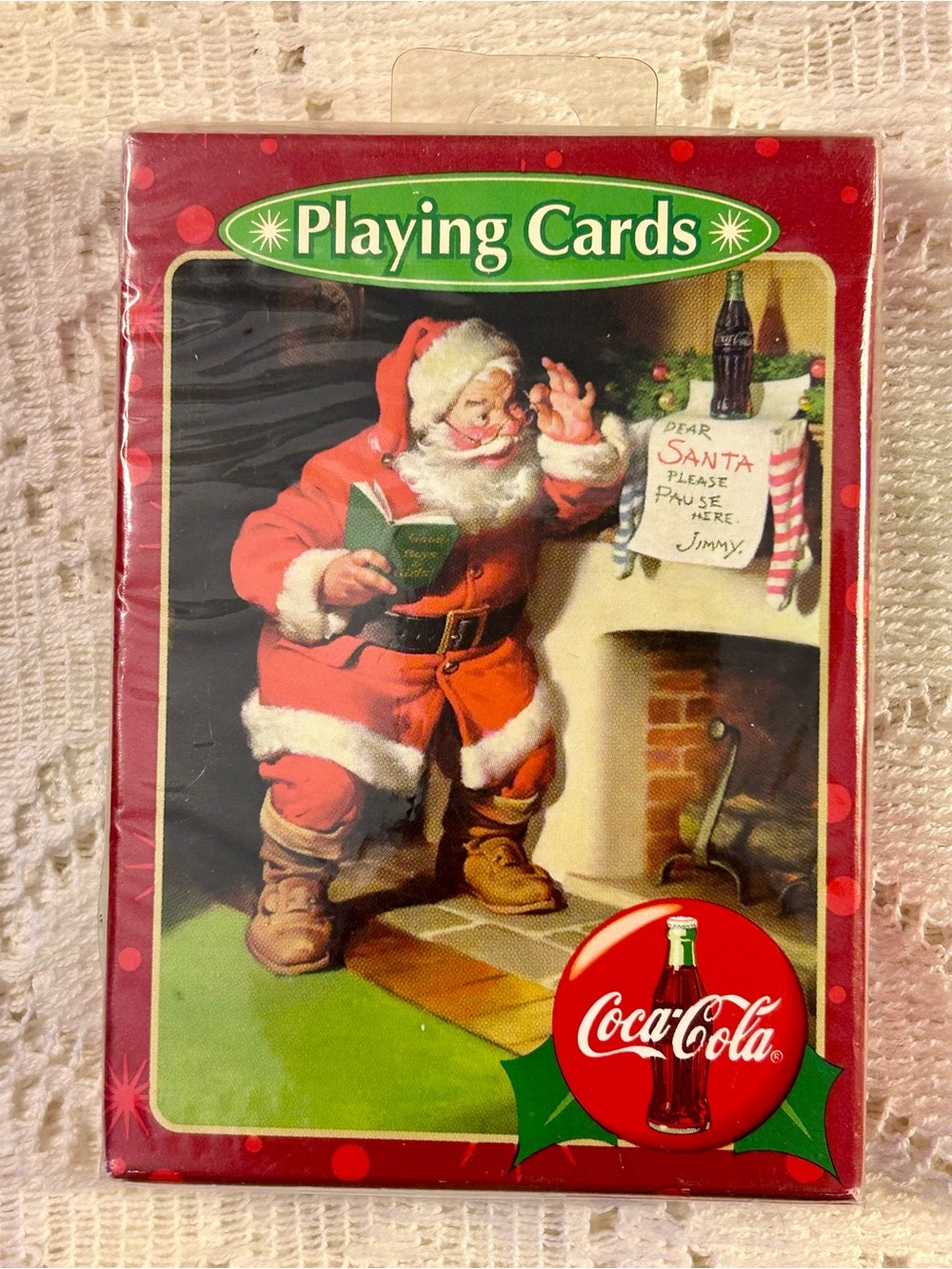 Vintage Collectible Deck Coca-Cola Playing Cards